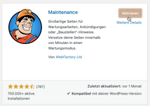 Wordpress Maintenance Mode Plugin 7